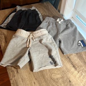 Lot of three pair pull on shorts